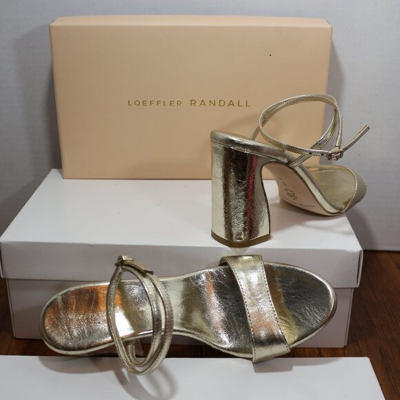 Loeffler RANDALL   Malia  Curved−Heel Sandal - Picture 3 of 3